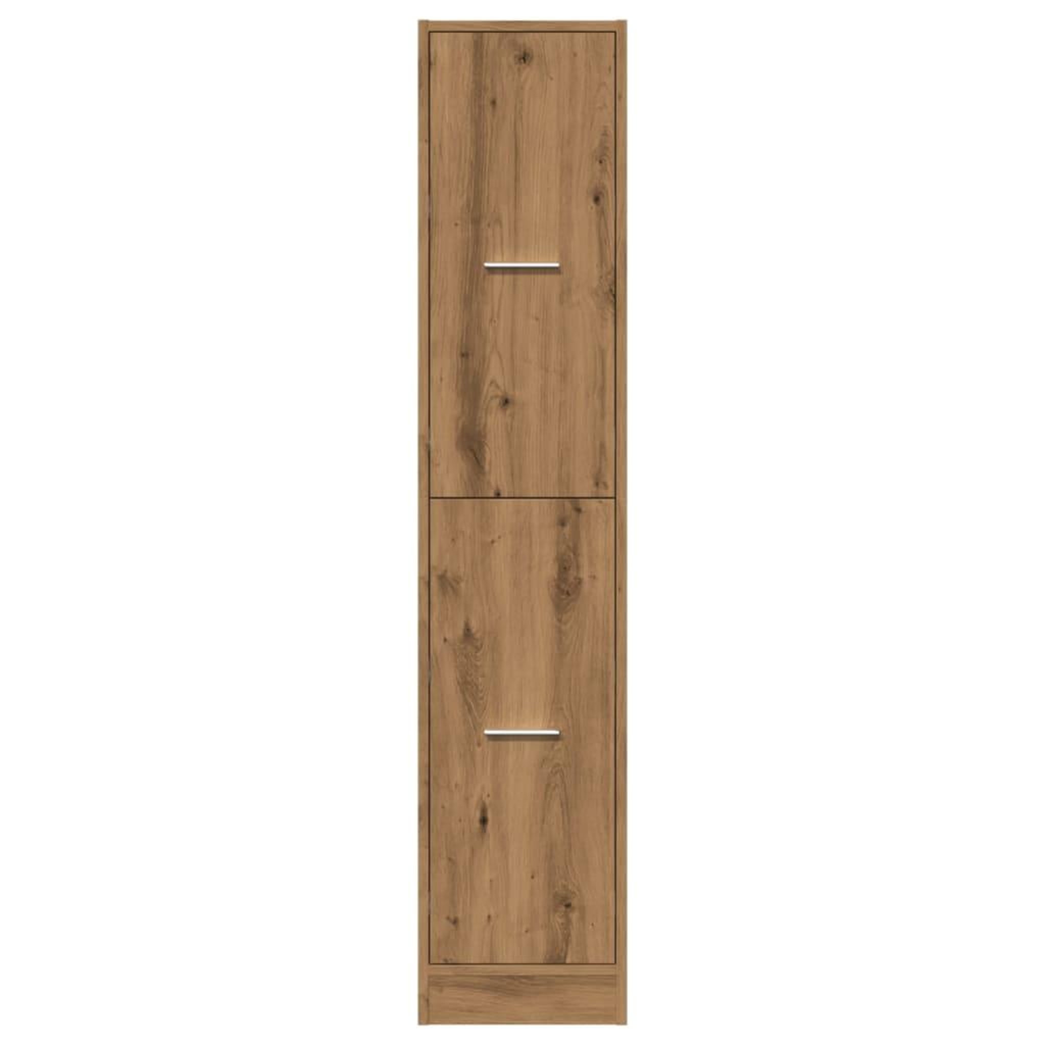 Voir la diapositive 5 : VIDAXL Armoire d'apothicaire chene artisanal bois d'ingenierie