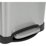 Voir la diapositive 5 : ESSENTIEL B Poubelle manuelle 30L à pédale inox