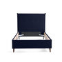 Voir la diapositive 1 : BEST MOBILIER Dali - cadre de lit - 160x200 - en velours