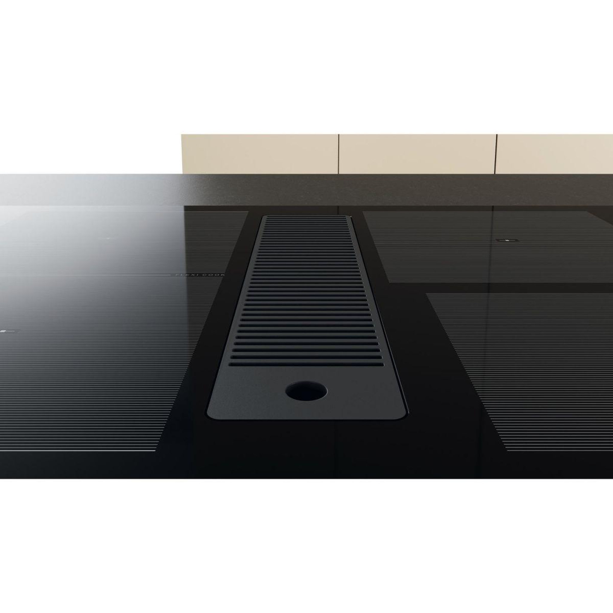 Voir la diapositive 5 : Whirlpool Plaque induction aspirante WVH1065UKIT FlexiCook