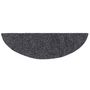 Voir la diapositive 5 : VIDAXL Tapis d'escalier auto-adhesif 15 pcs 56x17x3 cm Gris fonce
