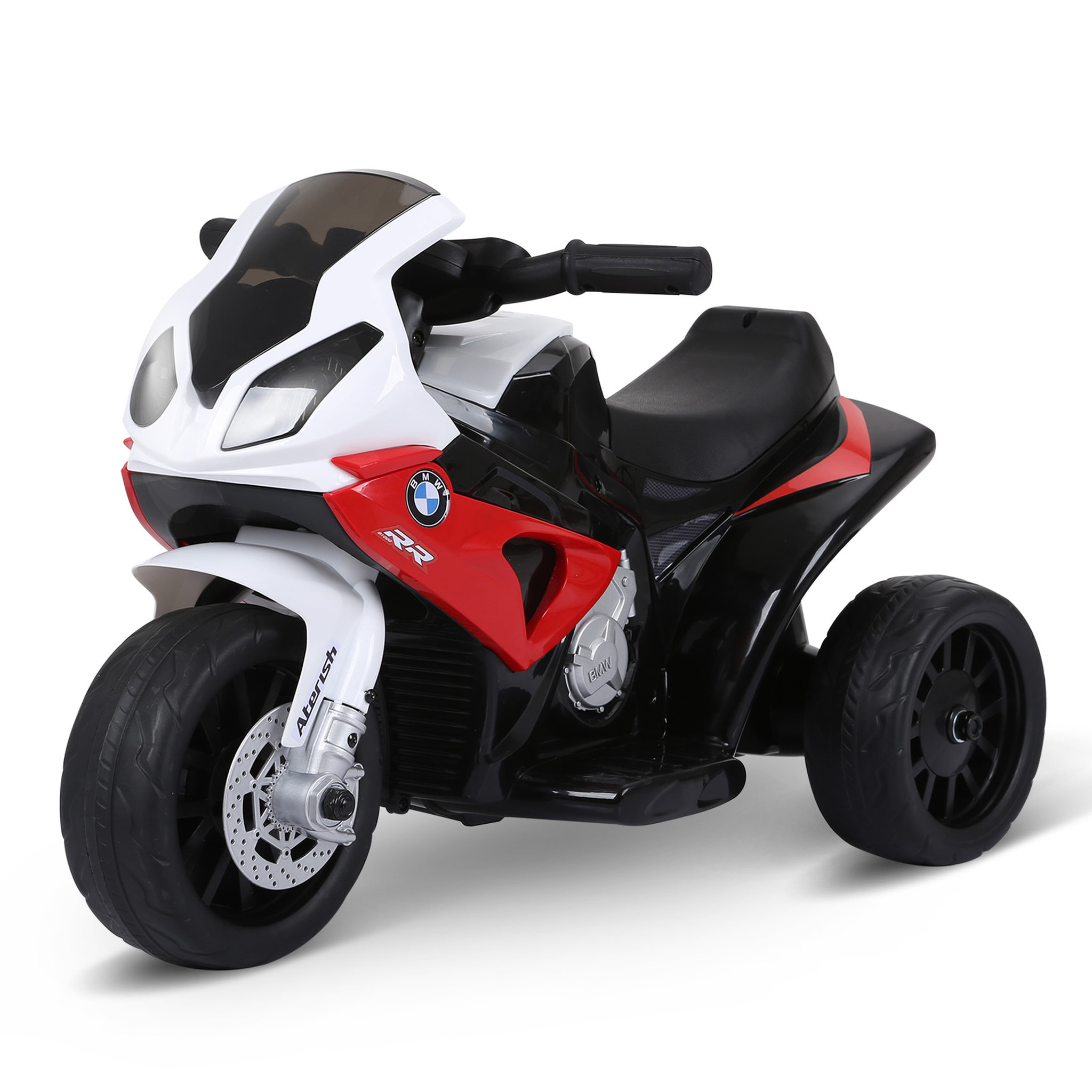 Voir la diapositive 1 : BMW Moto électrique pour enfants 3 roues 6 V 2,5 Km/h effets lumineux et sonores rouge BMW S1000 RR