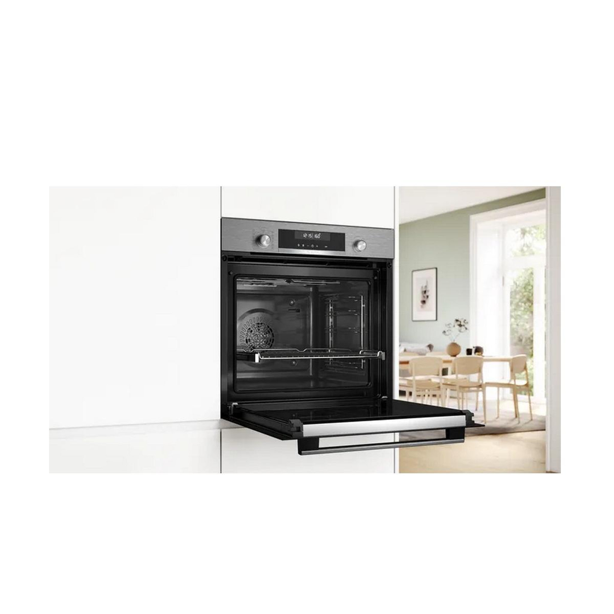 Voir la diapositive 5 : BOSCH Four intégrable multifonction 71l 60cm pyrolyse - hbg578es7