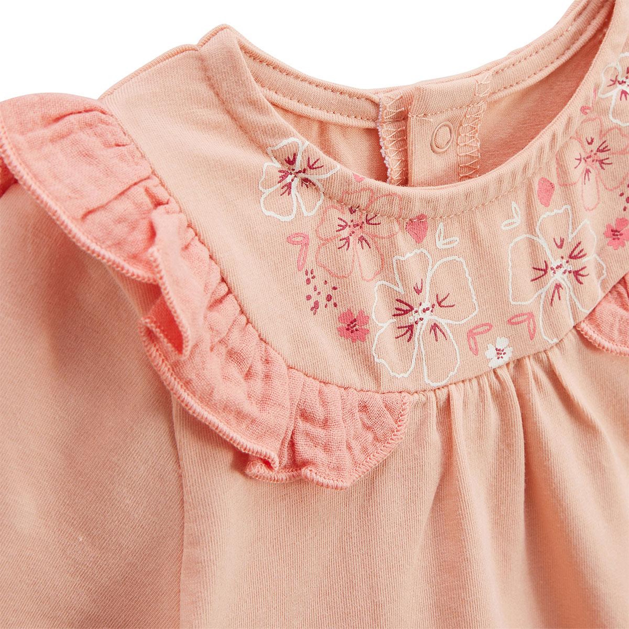 Voir la diapositive 2 : Petit Béguin Ensemble enfant t-shirt et pantalon en gaze de coton santa giulia