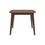 Voir la diapositive 6 : Rendez vous déco Table carrée 4 personnes en bois clair naturel 90 cm - Julio