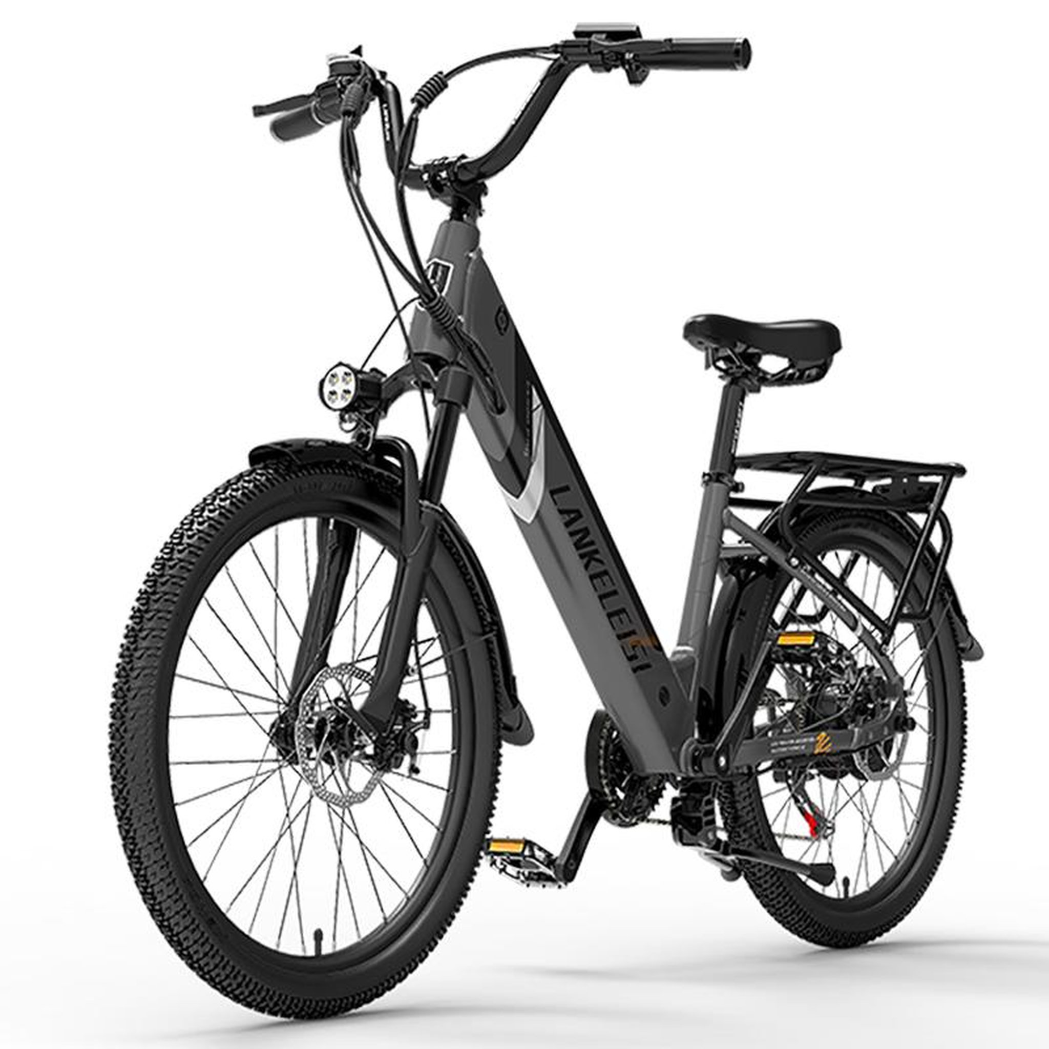 Voir la diapositive 2 : LANKELEISI Vélo électrique urbain LANKELEISI ES500PRO