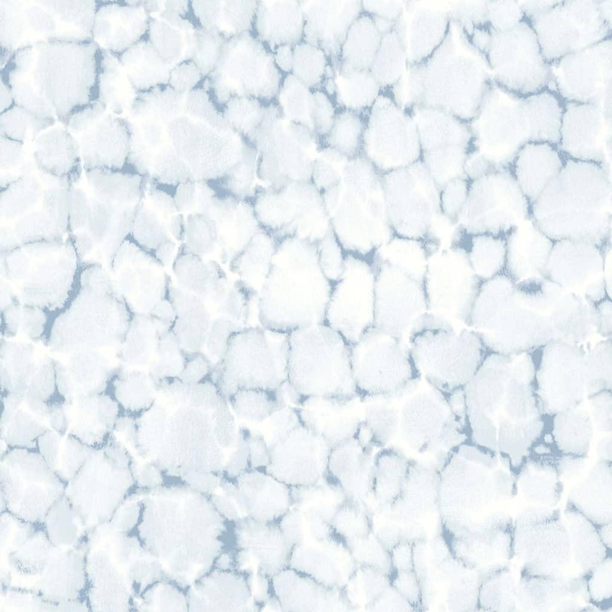 Voir la diapositive 2 : Noordwand Noordwand Papier peint Evergreen Watercolours blanc et bleu