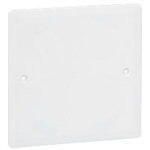 Legrand Couvercle pour boîte Ø85 Ou 85 X 85 Batibox Plaques De Plâtre - 100 X 100 mm
