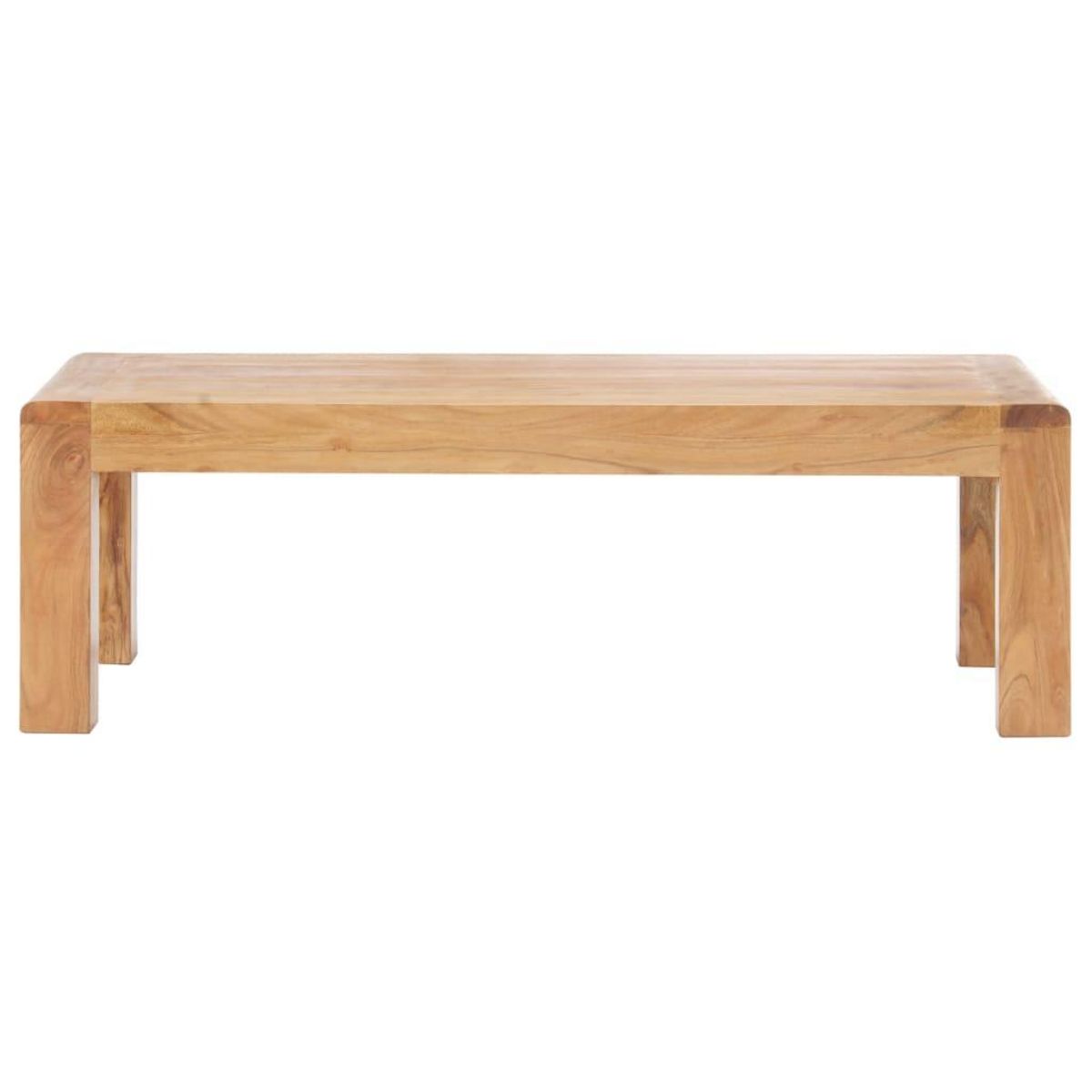 VIDAXL Table basse 110x60x35 cm Bois d'acacia massif et finition miel