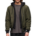 SUPERDRY Veste Kaki Homme Superdry Hooded. Coloris disponibles : Vert