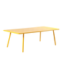 Voir la diapositive 1 : CONCEPT USINE Table de jardin 10-12 places 234cm jaune BERGAME