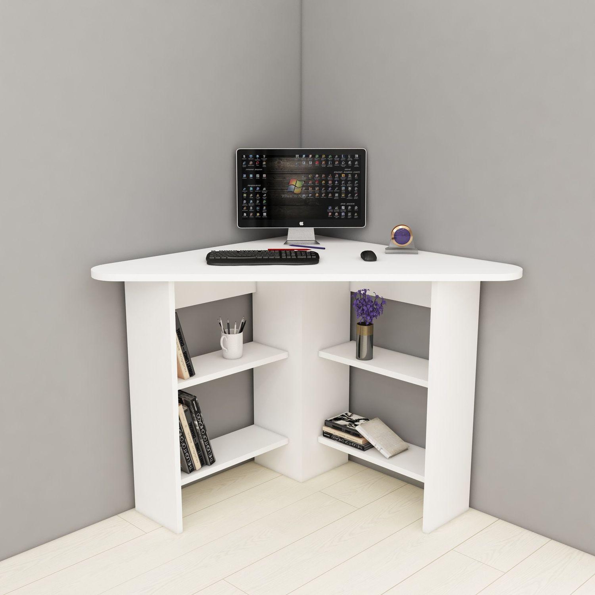 Voir la diapositive 4 : TOILINUX Bureau d'angle Corner