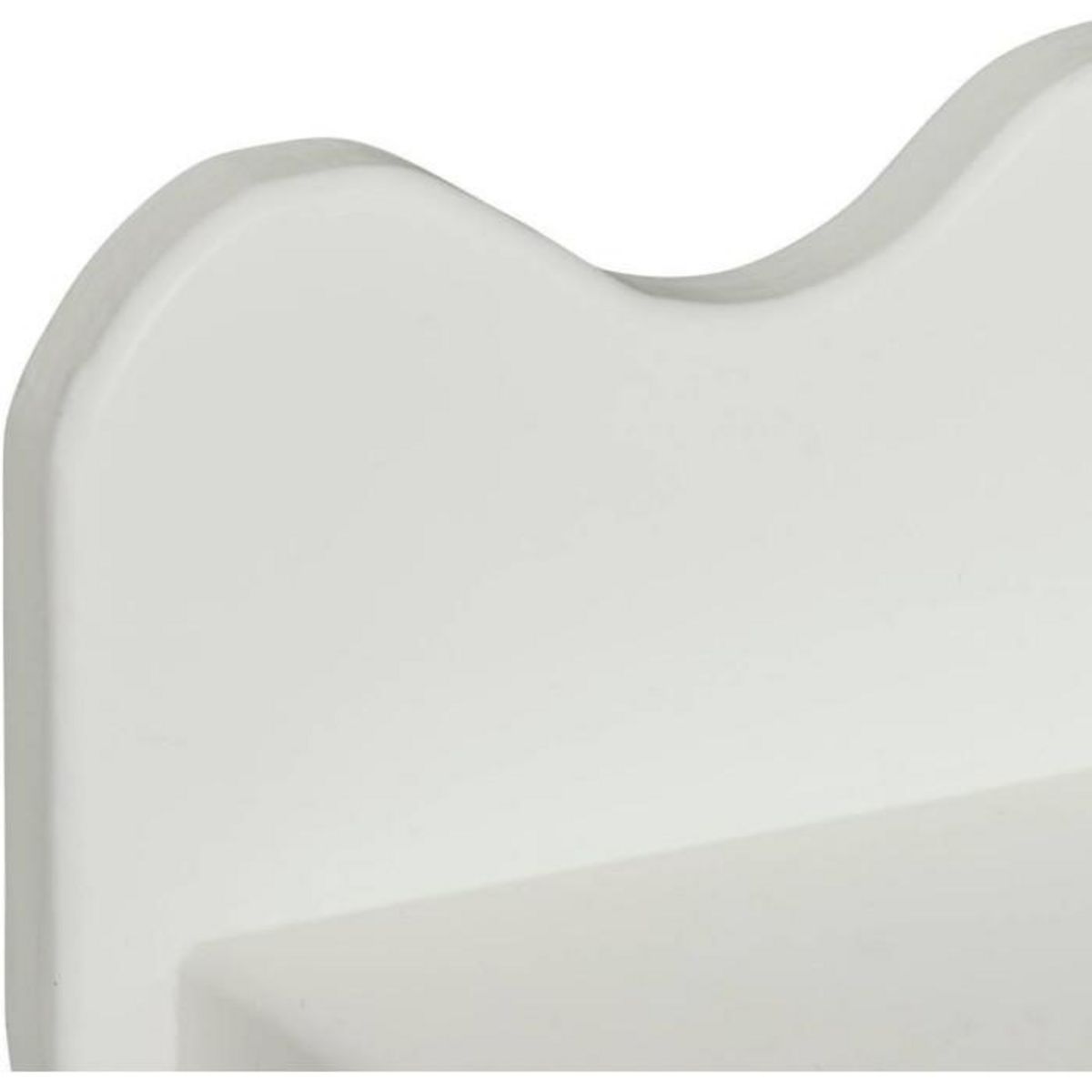 ATMOSPHERA Étagère Murale Vague  Salina  53cm Blanc