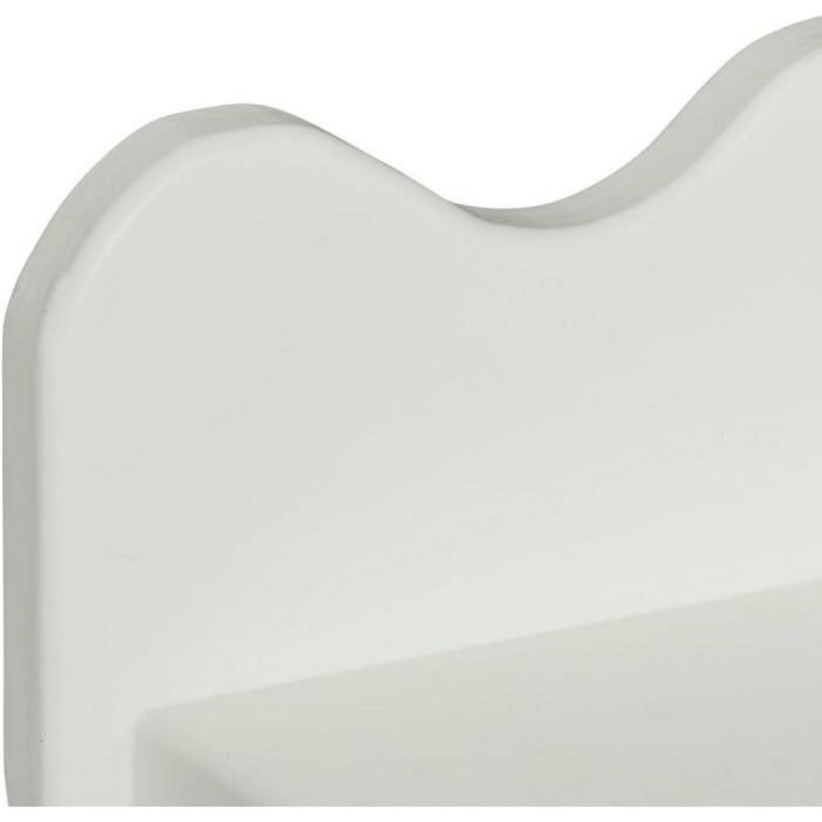 ATMOSPHERA Étagère Murale Vague  Salina  53cm Blanc
