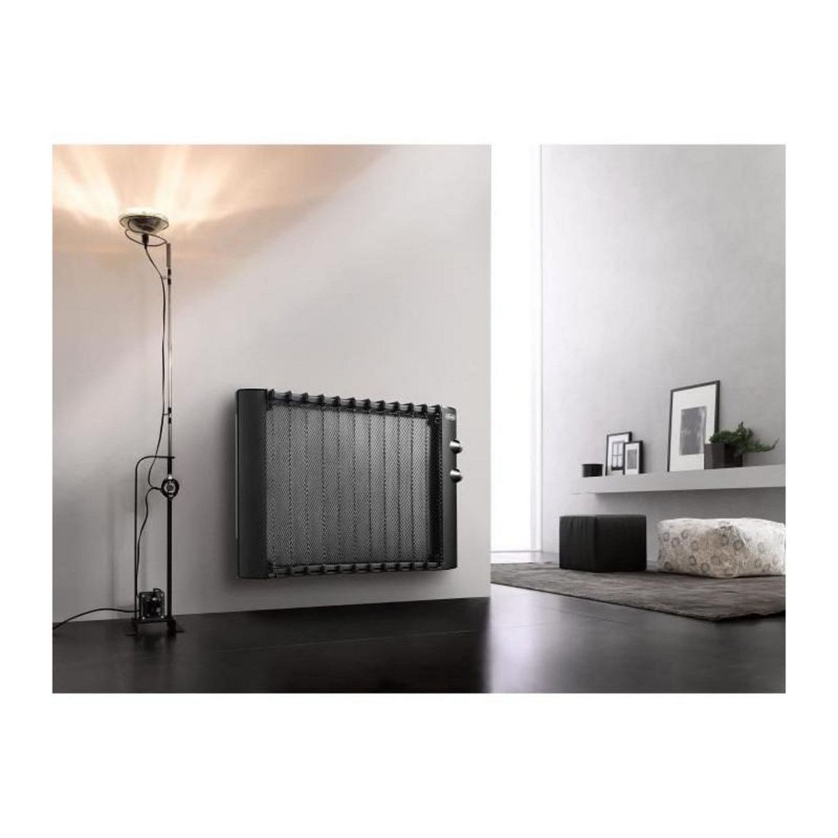 DELONGHI Panneau rayonnant 1500w noir - hmp1500