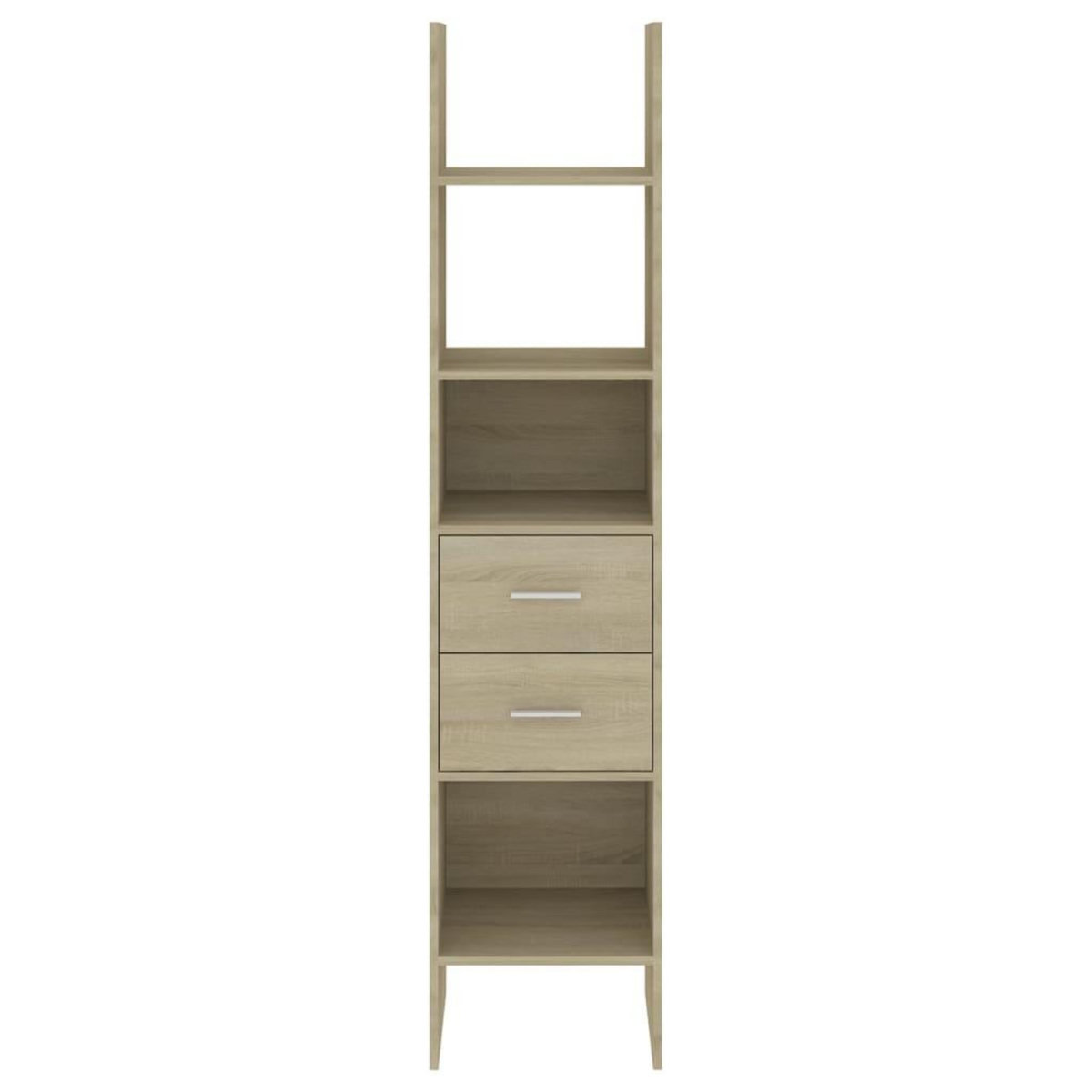 VIDAXL Bibliotheque Chene sonoma 40x35x180 cm Bois d'ingenierie