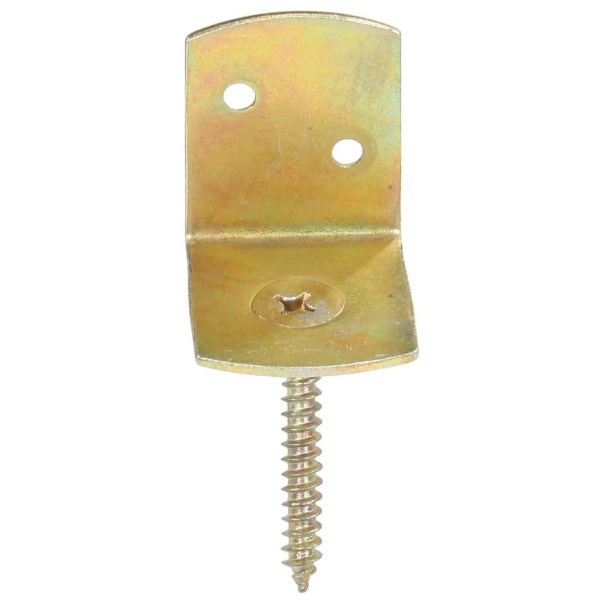 Voir la diapositive 4 : VIDAXL Supports de panneau de cloture 48pcs forme en l metal galvanise