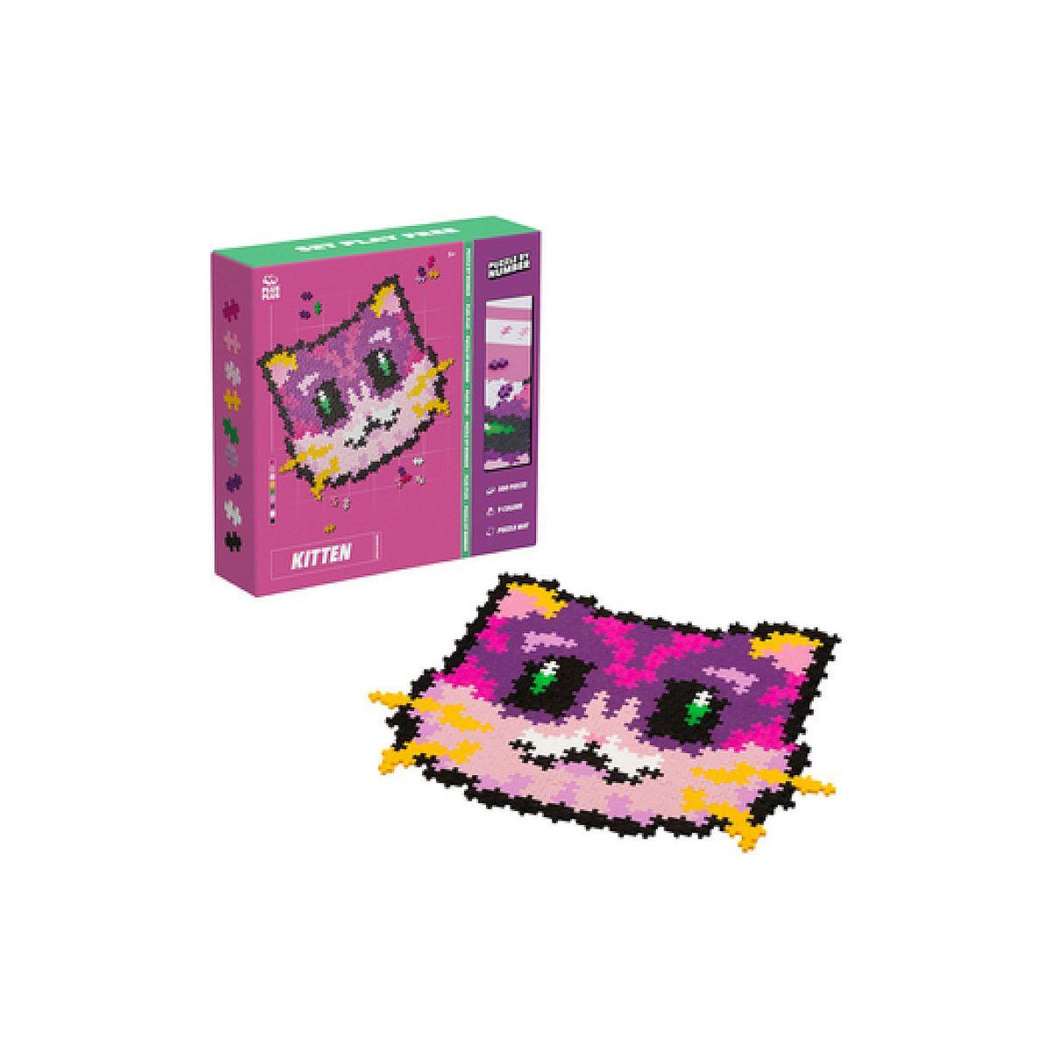 PlusPlus Puzzle plus plus chaton – 500 pcs