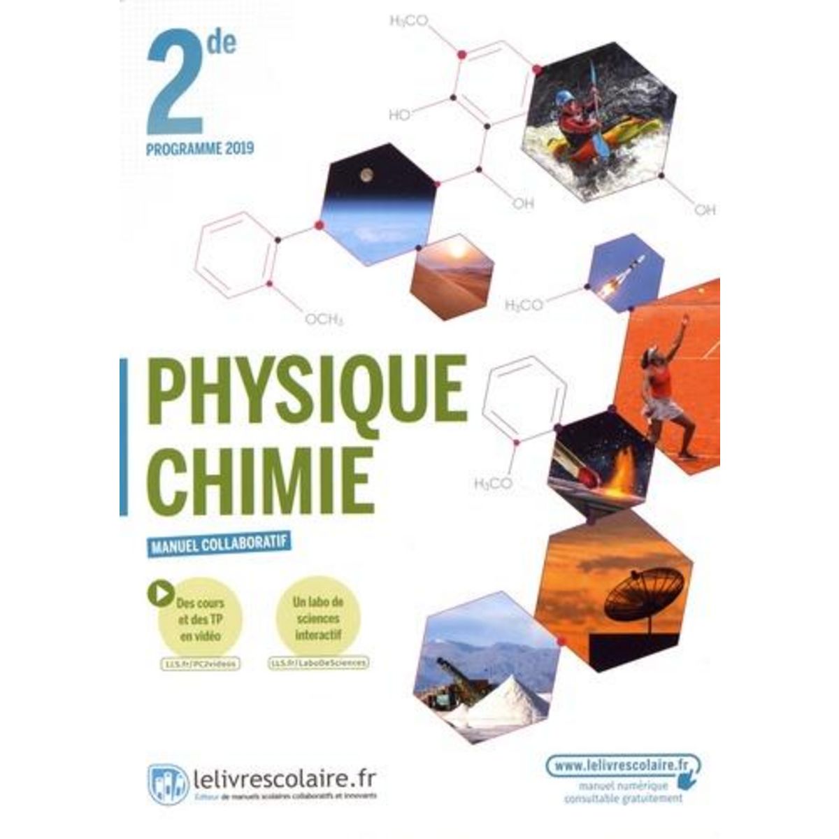 PHYSIQUE-CHIMIE 2DE. MANUEL DE L'ELEVE, EDITION 2019, Douthe Lionel