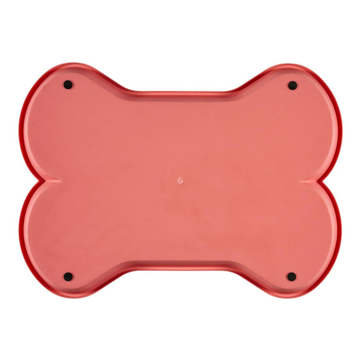 Paris Prix Tapis Antidérapant Gamelle  Os  58cm Rose