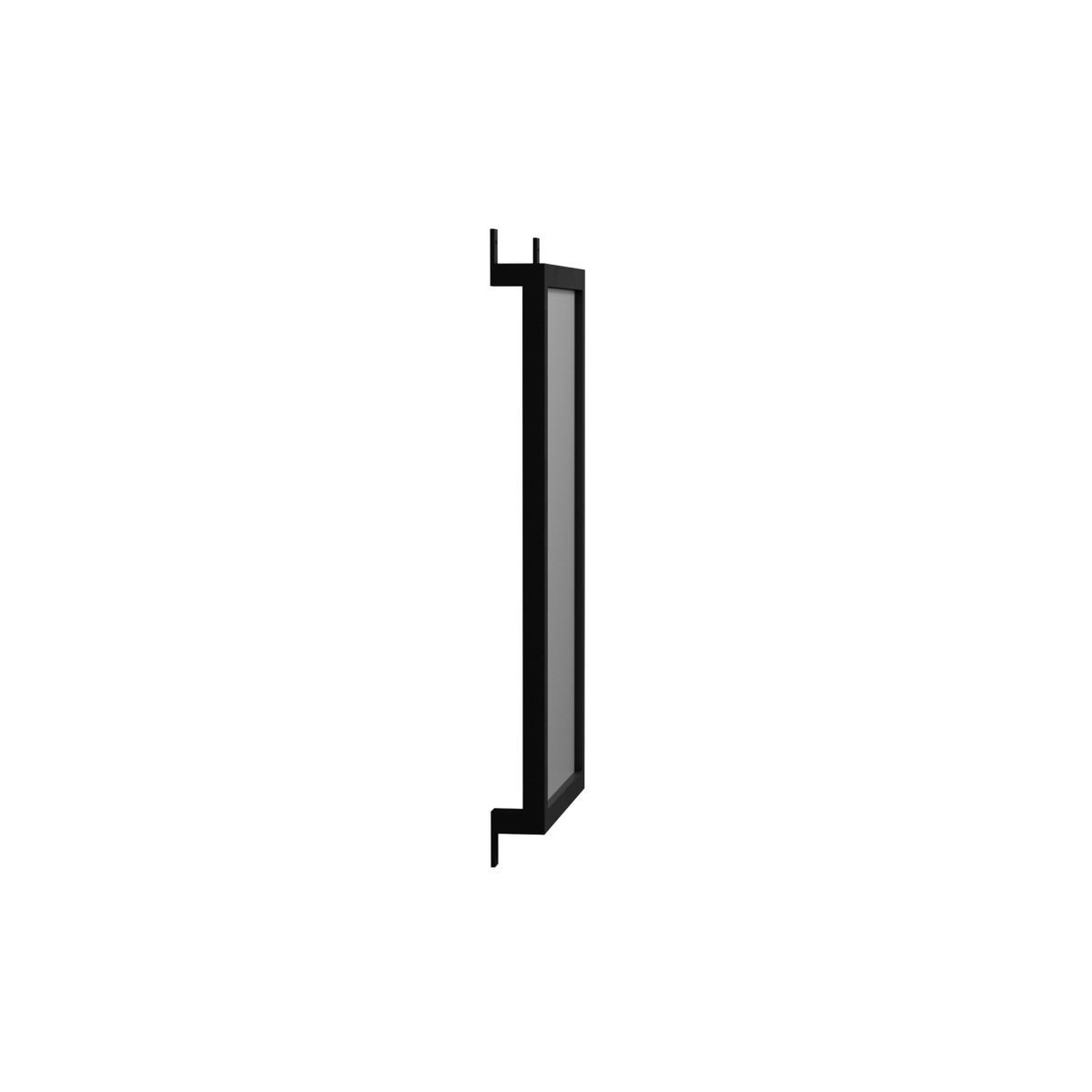 Voir la diapositive 3 : Paris Prix Miroir mural design  nimes  73cm noir