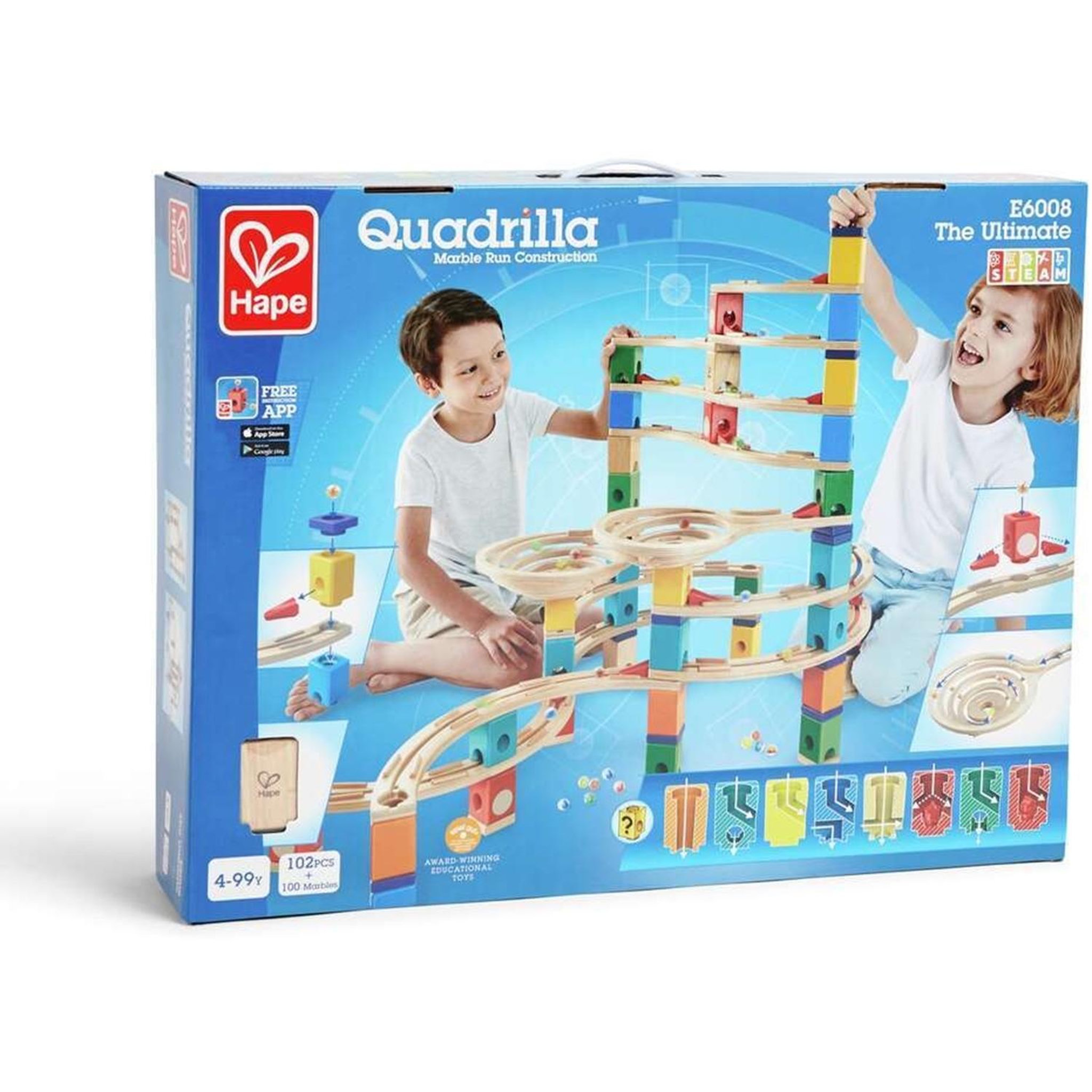 Voir la diapositive 2 : Hape Circuit à billes Le cyclone