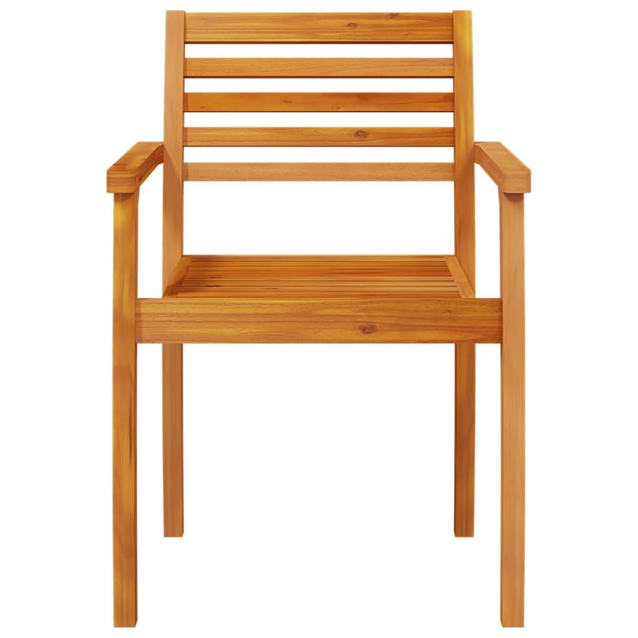 Voir la diapositive 4 : VIDAXL Chaises de jardin lot de 2 59x55x85 cm bois massif d'acacia