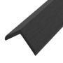 Voir la diapositive 4 : VIDAXL Corniere de terrasse 5 pcs WPC 170 cm Noir