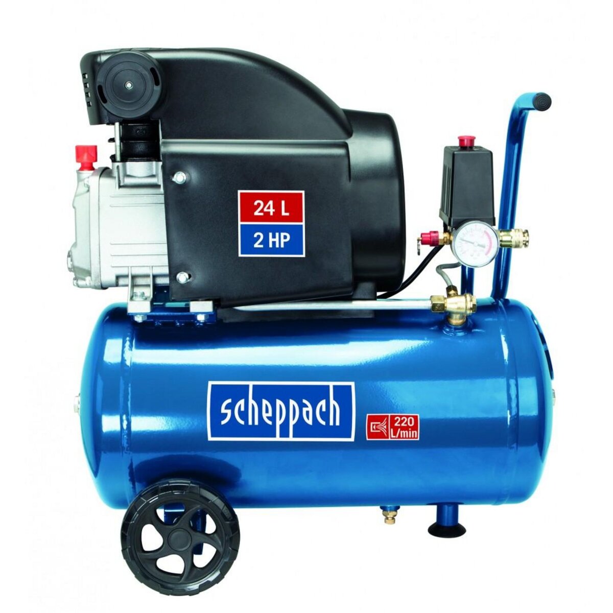 SCHEPPACH Compresseur d'atelier SCHEPPACH 24 l 2 cv HC26 230 V
