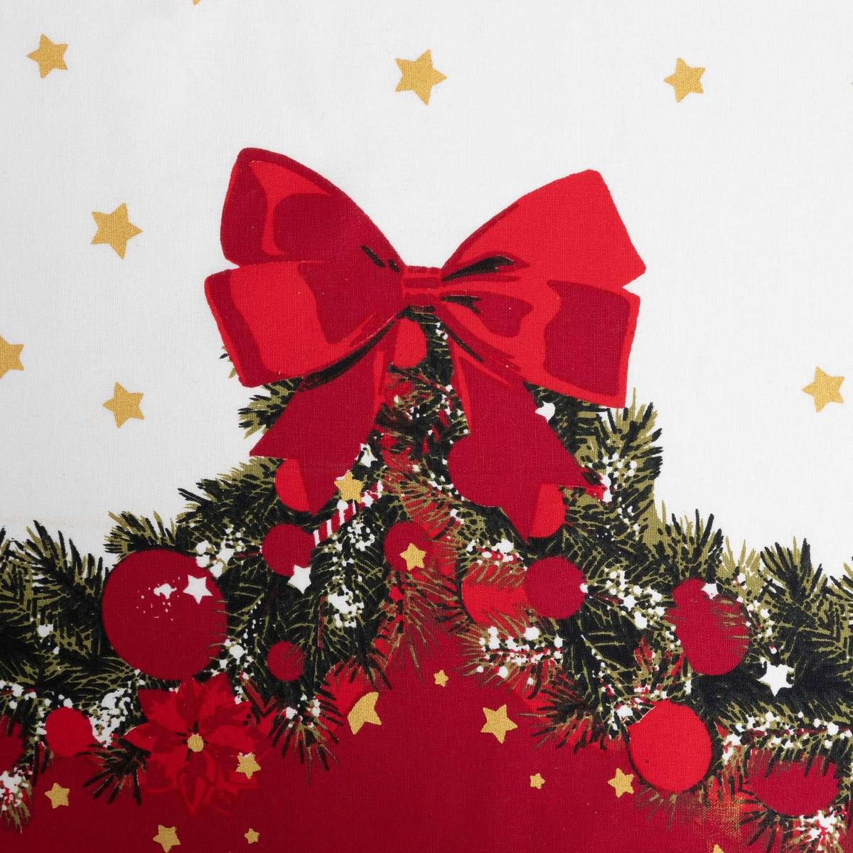 ATMOSPHERA Nappe de Noël réctangulaire motifs guirlande