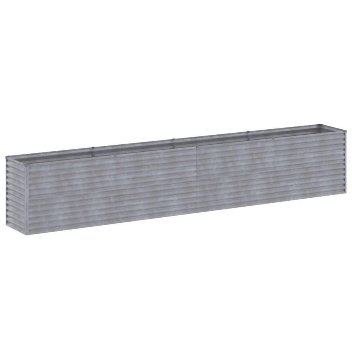 VIDAXL Lit sureleve de jardin 385x50x69 cm acier corten