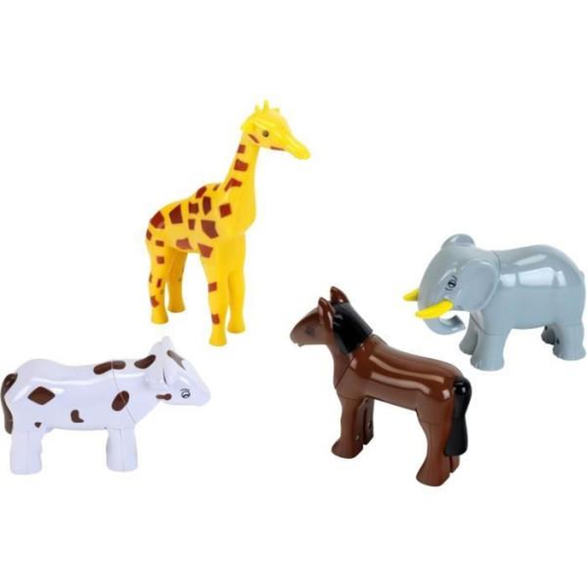 Voir la diapositive 3 : Klein Animaux magnétiques - KLEIN - 0071 - 4 grands animaux Funny Puzzle, sachet - 16 pieces - Des 12 mois
