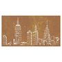 Voir la diapositive 4 : VIDAXL Decoration murale jardin 105x55cm acier corten design d'horizon