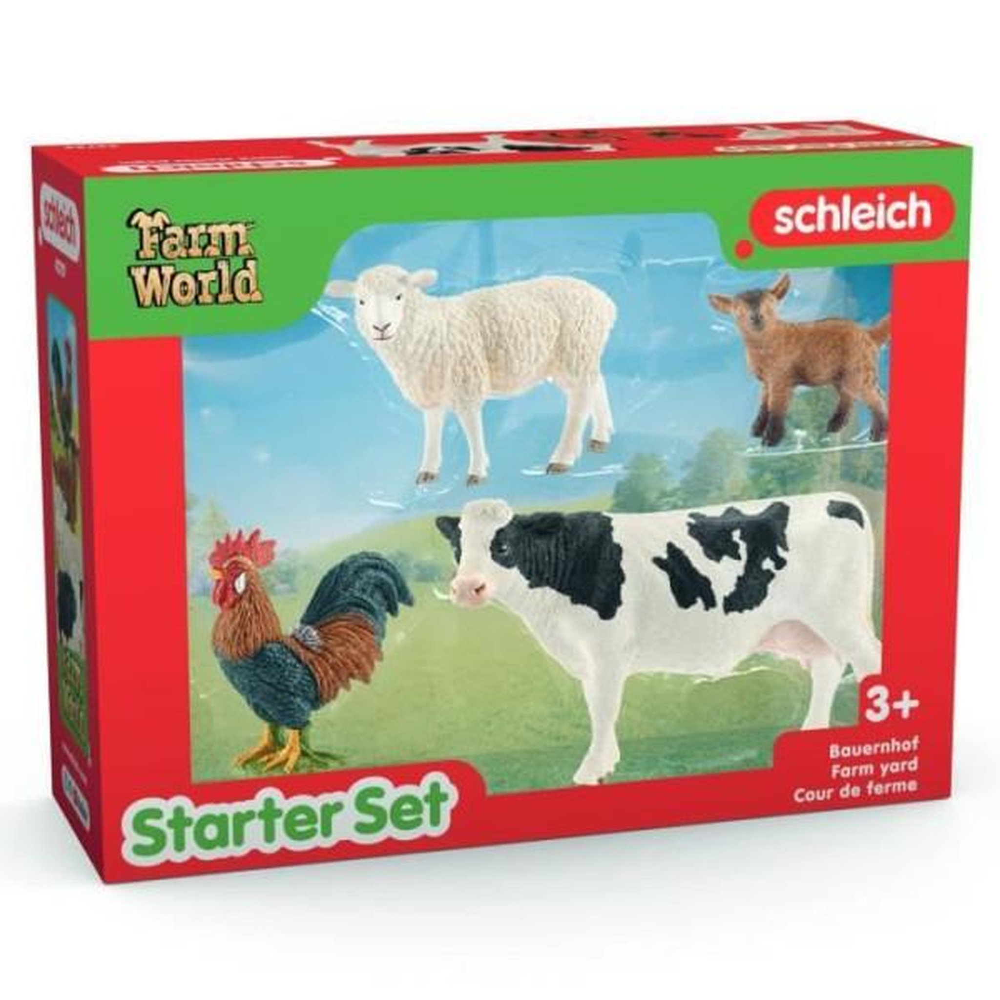 Voir la diapositive 4 : Schleich Mes Premiers Animaux de la Ferme, Coffret schleich d'animaux, SCHLEICH 42729 Farm World, des 5 ans