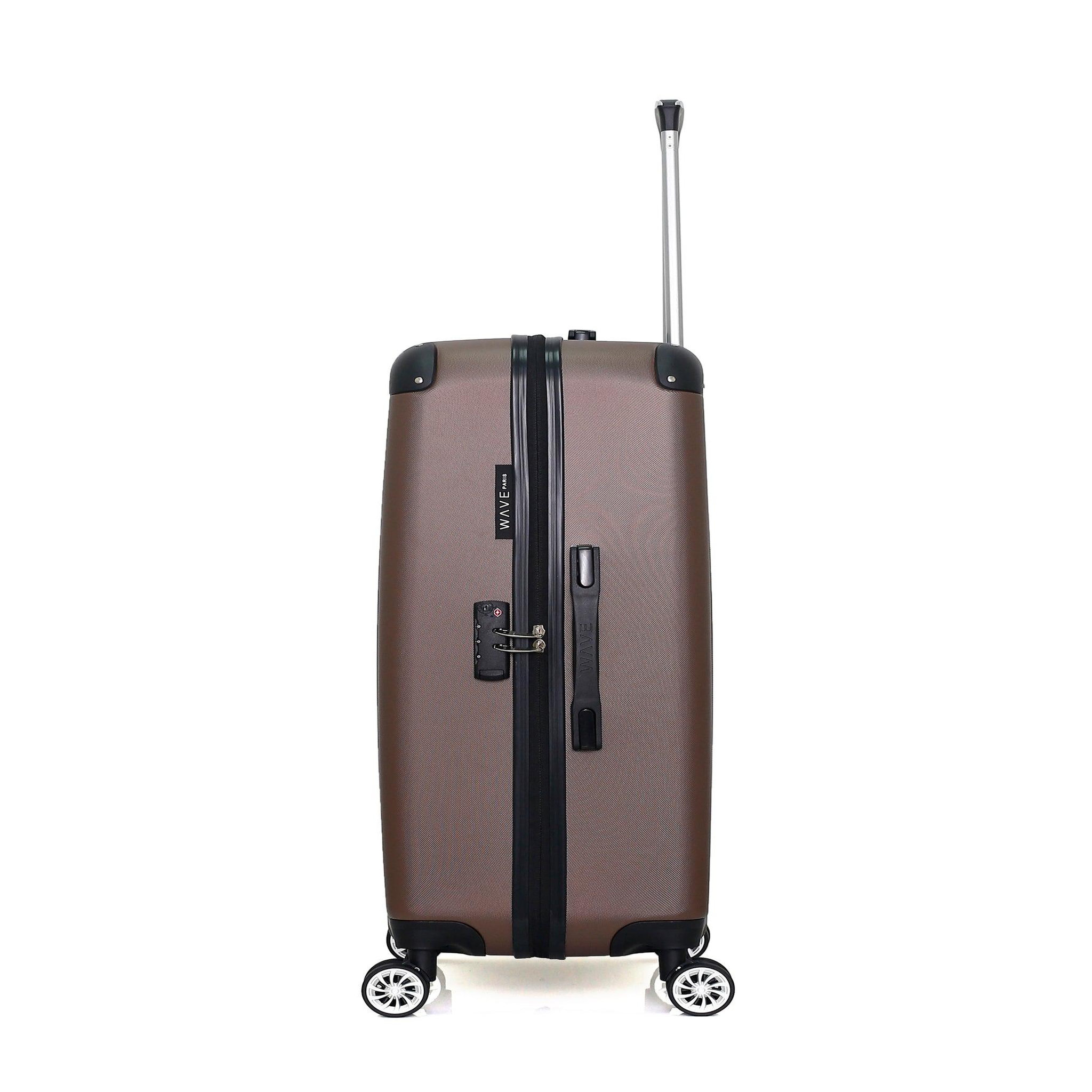 Voir la diapositive 4 : WAVE PARIS Wave paris - lot de 3 - valise grand format, valise weekend et valise cabine tage