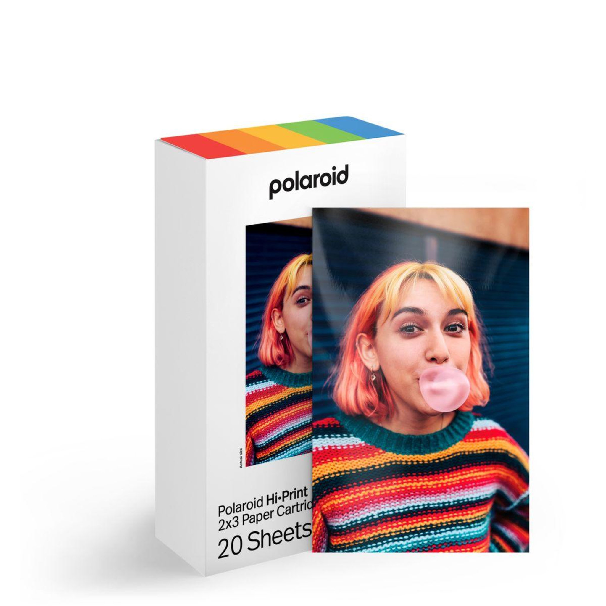 POLAROID Papier photo instantané hi-print 2x3 cardridge 20 feuilles
