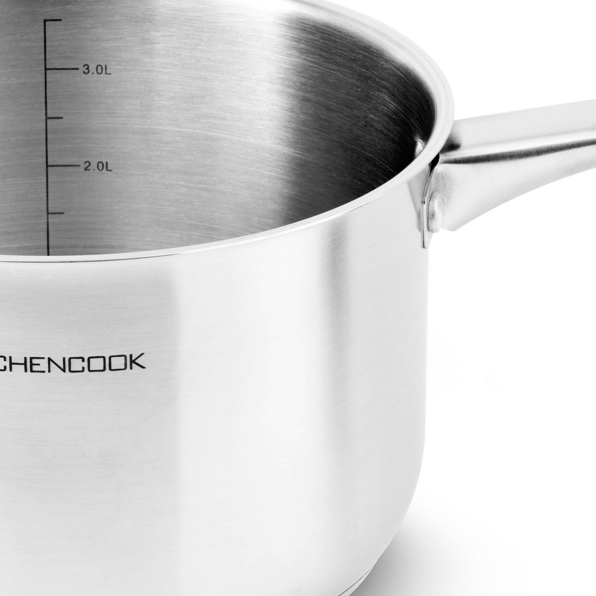 KITCHEN COOK Casserole acier inoxydable 20 cm induction PROFESSIONNEL