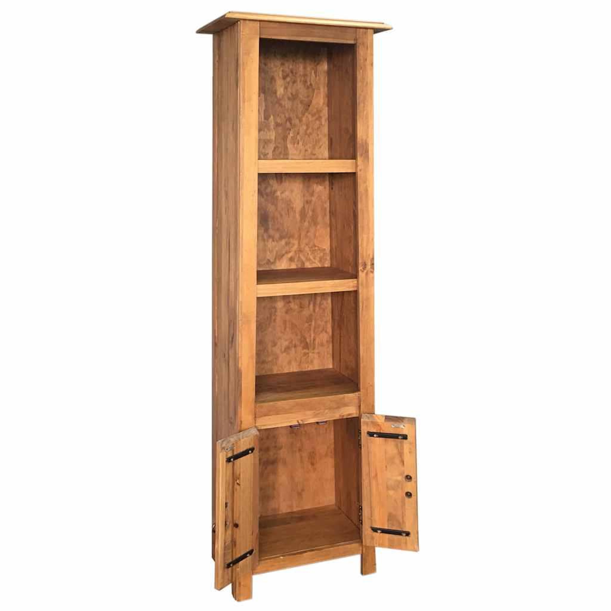 Voir la diapositive 4 : VIDAXL Meuble de salle de bain autoportant bois pin massif 48x32x170cm