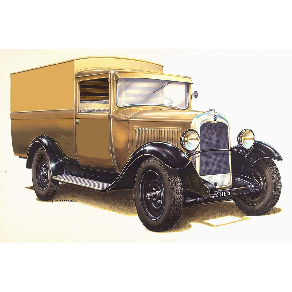 Heller Maquette véhicule : Citroën C4 Fourgonnette 1928