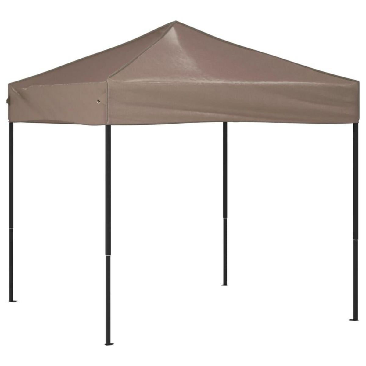 VIDAXL Tente de reception pliable Taupe 2x2 m