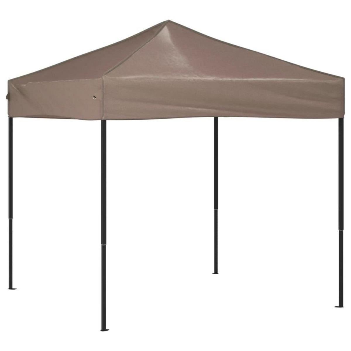 VIDAXL Tente de reception pliable Taupe 2x2 m