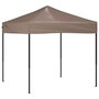 Voir la diapositive 2 : VIDAXL Tente de reception pliable Taupe 2x2 m
