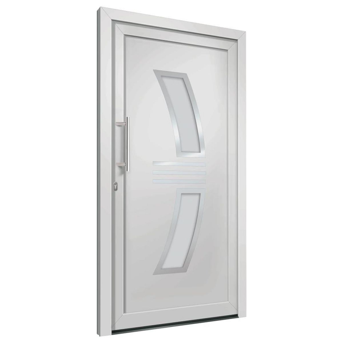 VIDAXL Porte d'entree Blanc 98x208 cm