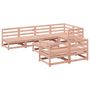 Voir la diapositive 2 : VIDAXL Salon de jardin 8 pcs bois massif sapin de douglas