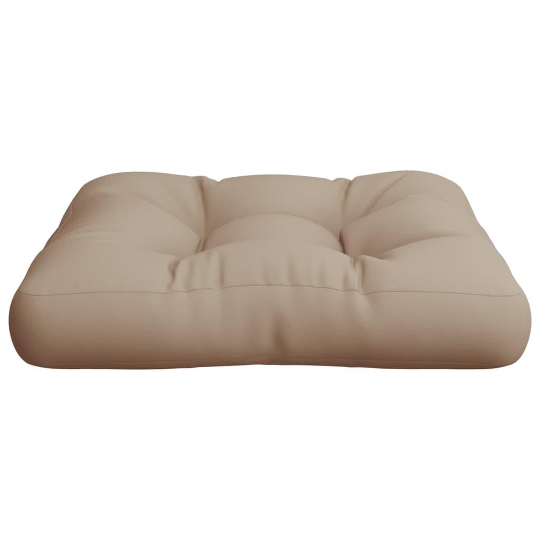 Voir la diapositive 4 : VIDAXL Coussin de palette taupe 58x58x10 cm tissu