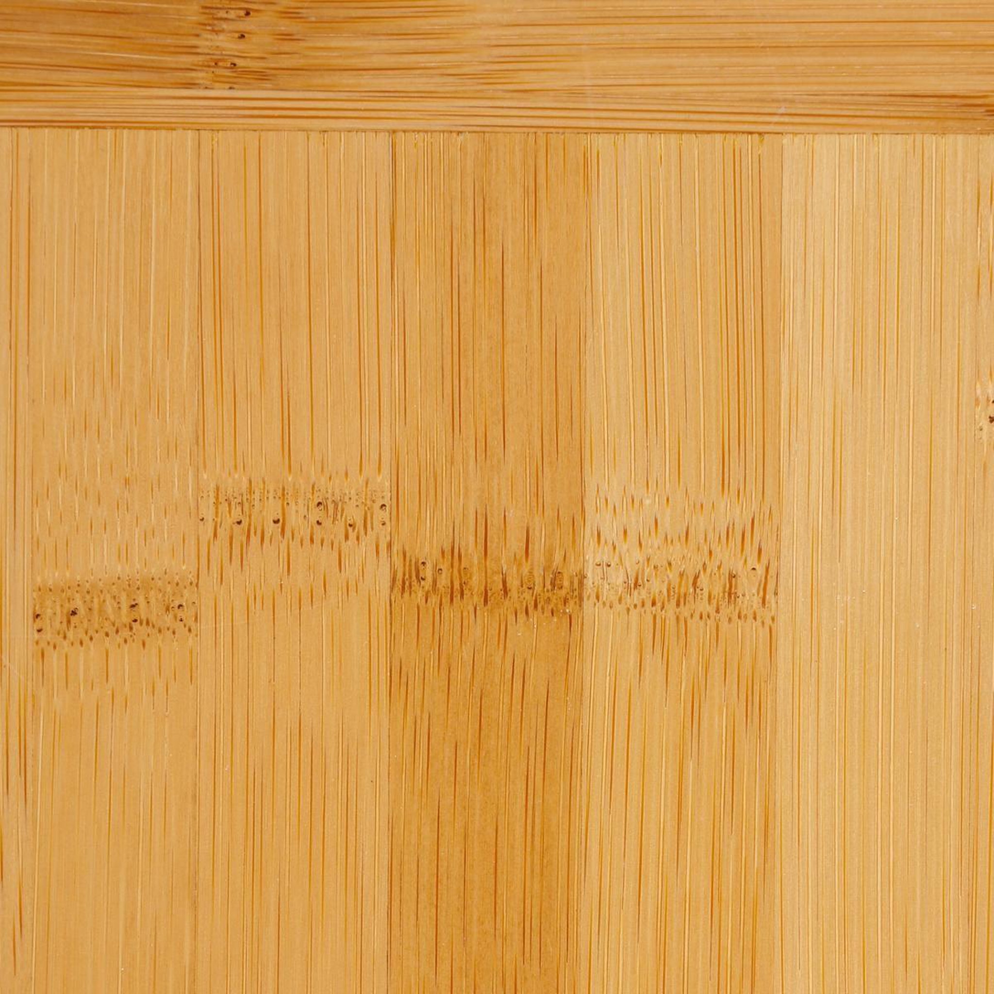 Voir la diapositive 5 : FIVE Planche à pain bambou  tranche  34cm beige