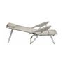 Voir la diapositive 3 : Clic Clac des Plages Fauteuil relax aluminium 4 positions gris CLIC CLAC