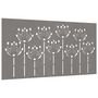 Voir la diapositive 3 : VIDAXL Decoration murale jardin 105x55 cm acier corten design de fleur