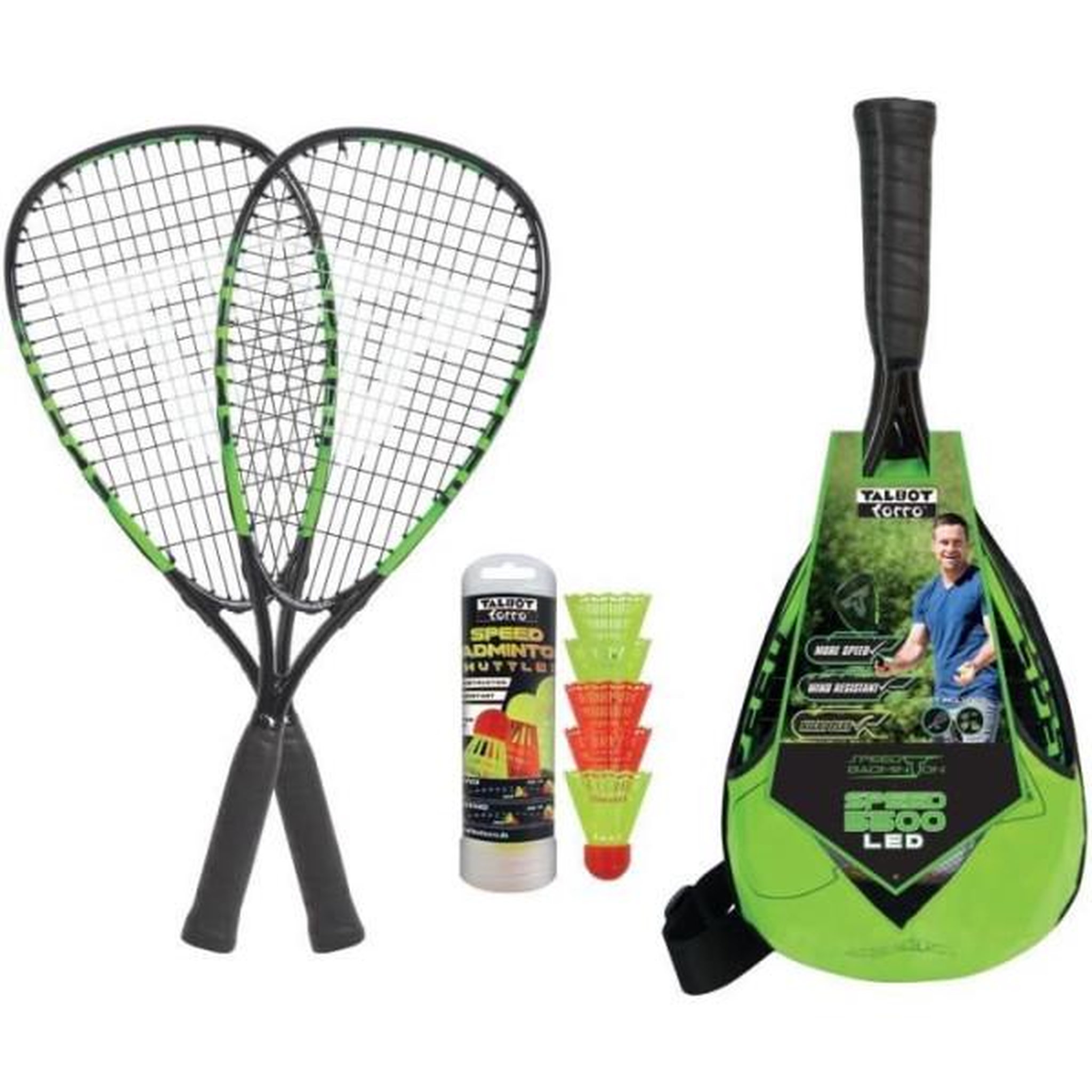 SCHILDKROT Set de Speedbadminton - SCHILDKRÖT - Set SPEED 5500 LED