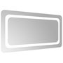 Voir la diapositive 4 : VIDAXL Miroir de salle de bain a LED 80x40 cm